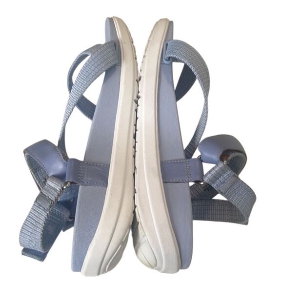 Fitflop Loosh Wild Lavender Webbing Z-Strap Adjustable Sandal Size 10 - Picture 4 of 10